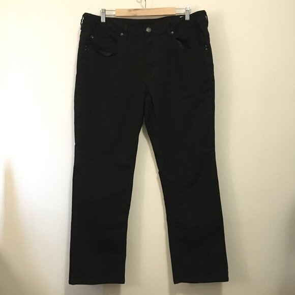 Buffalo David Bitton Black Sam-X Slim Straight Stretch Jeans - Picture 1 of 15